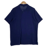 POLO RALPH LAUREN ポロラルフローレン CUSTOM SLIM FIT ビッグポニー 鹿の子 ポロシャツ 半袖 ネイビー Size XL 福生店