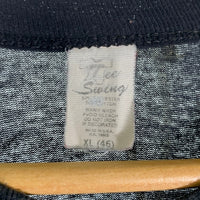 90`s 米軍 AIRBORNE DEATH FROM ABOVE プリントTシャツ ブラック USA製 Tee Swing Size XL 福生店