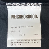 NEIGHBORHOOD ネイバーフッド 24SS 241AQNH-SHM05 DOLMANSLEEVE SHIRT SS ブラック sizeL 瑞穂店