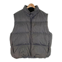 GAP ギャップ ダウンベスト リップストップ フード収納 チャコールグレー OLD オールド Size XL 福生店