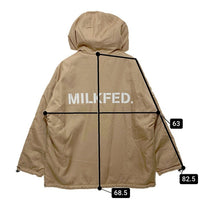 MILK FED. ミルクフェド リバーシブルボアジャケット パーカー 03193506 ベージュ sizeM 瑞穂店