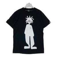 A BATHING APE アベイシングエイプ STUSSY ステューシー 13FW SHARKMAN TEE シャークマン Tシャツ ブラック sizeM 瑞穂店