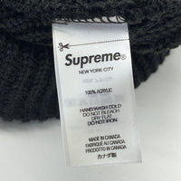SUPREME シュプリーム 22AW Loose Gauge Beanie ルーズゲージビーニー ニット帽 ブラック 福生店
