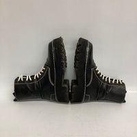 ELVIO ZANON エルビオザノン レースアップブーツ ブラック size35 瑞穂店