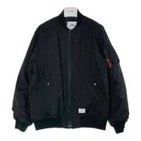 WTAPS ダブルタップス 19AW 192WVDT-JKM06 W1 JACKET.NYPO.TWILL MA-1 中綿ジャケット ブラック sizeS 瑞穂店