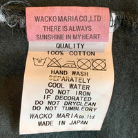WACKO MARIA ワコマリア プリントTシャツ ブラック 天国 東京 Size M 福生店
