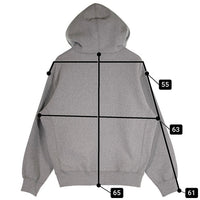 SUPREME シュプリーム 25AW Box Logo Hooded Sweatshirt ボックスロゴ プルオーバースウェットパーカー フーディー グレー Size M 福生店