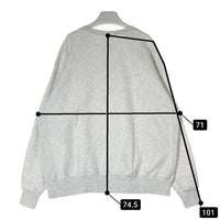 Champion チャンピオン U.S.NAVY リバースウィーブ クルーネックスウェットトレーナー グレー Size 2XL 瑞穂店