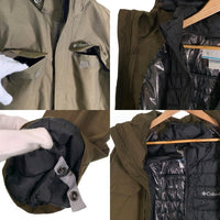 Columbia コロンビア クローバーデールインターチェンジジャケット 中綿 OMNI-TECH オリーブ WE1489 397 Size M 福生店