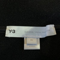 Y-3 ワイスリー LOGO HALF-ZIP ハーフジップ プルオーバーパーカー ジャージ素材 ブラック HM5037 Size XS 福生店
