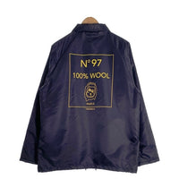 SETAGAYA BASE 世田谷ベース ナイロン コーチジャケット ネイビー プリント Size L 福生店