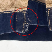 DOCKERS ドッカーズ 総柄 半袖シャツ ブラウン sizeM 瑞穂店