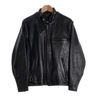 Schott ショット レザーシングルライダースジャケット ブラック 641 ボアライナー付 Size 38 福生店