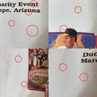 GILDAN ギルダン 2006年 Battle of the Bay ベイブリッジシリーズ MSチャリティー リンガーTシャツ ホワイト sizeL 瑞穂店