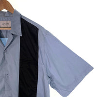 Carhartt WIP カーハートワークインプログレス S/S DURANGO SHIRT オープンカラー 半袖 シャツ ライトブルー ブラック I033041 Size L 福生店
