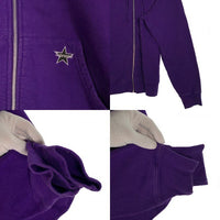 SUPREME シュプリーム 19SS Star Zip Up Sweatshirt スタージップアップスウェットパーカー パープル Size M 福生店