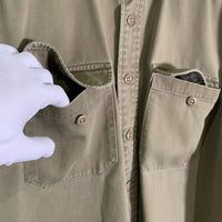 RRL ダブルアールエル ラルフローレン コットン ワークシャツ オリーブ Size M 福生店