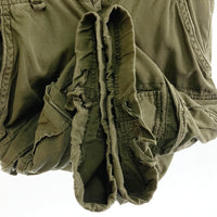 ABERCROMBIE&FITCH アバクロンビー&フィッチ 加工 カーゴ ハーフパンツ カーキ sizeW33 瑞穂店
