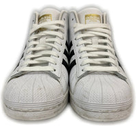 adidas アディダス PRO MODEL ミドルカットスニーカー ホワイト Size23cm 瑞穂店