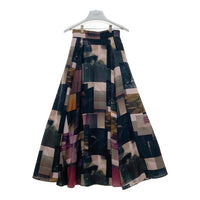 HARE ハレ フォトコラージュスカート 総柄 ボルドー sizeF 瑞穂店