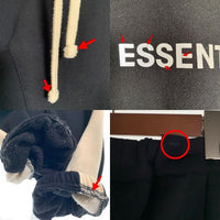FOG ESSENTIALS エッセンシャルズ サイドライン スウェットパンツ ブラック 裏起毛 Size L 福生店