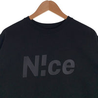 Nice ナイス コットン 半袖 Tシャツ ブラック NC-CT02 Size XL 福生店