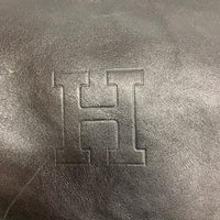 HIROFU ヒロフ ワンショルダーバッグ レザー ブラック×ネイビー 瑞穂店