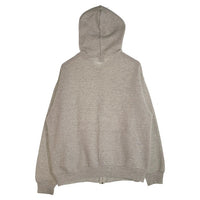 90`s RUSSELL ATHLETIC ラッセルアスレチック USA製 ジップアップ フーディー パーカー グレー Size L 福生店
