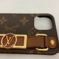 LOUIS VUITTON ルイヴィトン バンパー ドーフィーヌ iPhone 12/12Pro用 モノグラム ケース M69782 ブラウン 瑞穂店