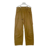 HELLER'S CAFE WAREHOUSE ヘラーズカフェ ウエアハウス サスペンダーボタン シンチバック ダック素材 ワークパンツ ブラウン size31 瑞穂店