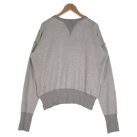 EVISU エヴィス 両V ステンシル クルーネックスウェットトレーナー グレー Size 42 福生店