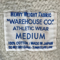 WAREHOUSE ウエアハウス Lot484 HOMESTEAD リバースウィーブ スウェットパーカー グレー Size M 福生店