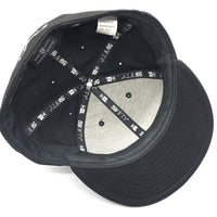 SUPREME シュプリーム 12AW Leather Visor Box Logo New Era レザーバイザー ボックスロゴニューエラ ベースボールキャップ ブラック Size 8 (63.5cm) 福生店
