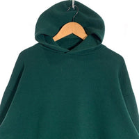 90's RUSSELL ATHLETIC ラッセルアスレチック プルオーバースウェットパーカー グリーン USA製 刺繡タグ ブランク Size XL 福生店