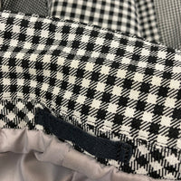 COMME des GARCONS HOMME コムデギャルソンオム HF-J040 AD2010 クレイジーチェックパターン 4つボタン テーラードジャケット ブラック sizeM 瑞穂店