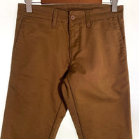 Carhartt WIP カーハートワークインプログレス SID PANT シドパンツ チノ スリムストレート ブラウン I003367.HZ Size 30×32 福生店