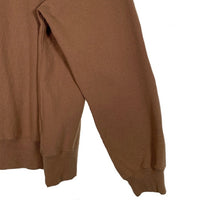 RIOT FACETASM ライオット ファセッタズム BASIC SWEAT スウェットクルーネックトレーナー ブラウン フェザー RF21FW-SW-U10 Size L 福生店