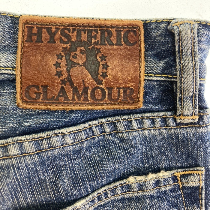 HYSTERIC GLAMOUR ヒステリックグラマー ダメージ加工 スタッズデニム インディゴ size28 瑞穂店 –  GolRagオンラインショップ