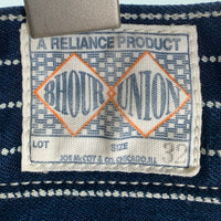 JOE McCOY ジョーマッコイ 8HOUR UNION ウォバッシュストライプ ワーク ショートパンツ ネイビー Size 32 福生店