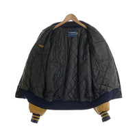 90's Holloway ホロウェイ スタジアム ジャケット スタジャン ブラック イエロー USA製 Size L 福生店