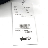 glamb グラム Born Slippy cap ボーンスリッピーキャップ ジェット コーデュロイ ブラック 福生店