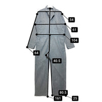 RED KAP レッドキャップ ヘリンボーン オールインワン 月桂樹ボタン グレー Size 42 瑞穂店