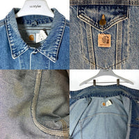 Carhartt カーハート J12DST USA製 トラッカージャケット Gジャン インディゴ size2XL 瑞穂店