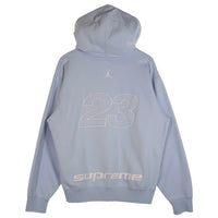 Supreme シュプリーム JORDAN BRAND ジョーダンブランド 26SS Hooded Sweatshirt ジップアップ フーディー パーカー ライトブルー IR6459-441 Size L 福生店
