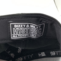 TAKAHIROMIYASHITA The Soloist タカヒロミヤシタ ザソロイスト 23AW HYSTERIC GLAMOUR ヒステリックグラマー New Era ニューエラ 59FIFTY ベースボールキャップ ブラック Size 7 3/8 (58.7cm) 福生店