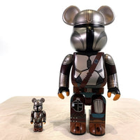 MEDICOM TOY メディコムトイ BEARBRICK ベアブリック STARWARS THE MANDALORIAN (BESKARARMOR) スターウォーズ マンダロリアン ベスカーアーマー 100% & 400% フィギュア 福生店