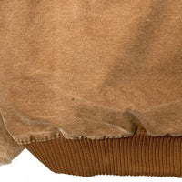 Carhartt カーハート J130 BRN アクティブジャケット メキシコ製 裏キルティング ブラウン sizeXL 瑞穂店