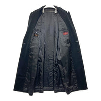 GIANNI VALENTINO ジャンニヴァレンチノ ウール ダブルコート ブラック sizeL 瑞穂店