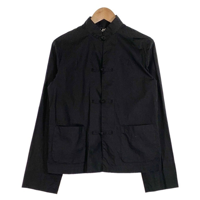 BLACK COMME des GARCONS ブラックコムデギャルソン チャイナシャツジャケット ブラック 1O-J038 AD2014 Size  L 福生店