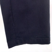 80's~ STUSSY ステューシー BIG LOGAN チノツイル オーバーオール ネイビー コットン Size L 福生店